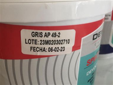 Esmalte Anticorrosivo primario (óxido rojo), la línea Devocryl 50, color gris. Formato 4 litros. - Img 47164798