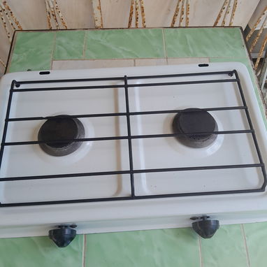Cosina de Gas de dos hornillas - Img 124153819