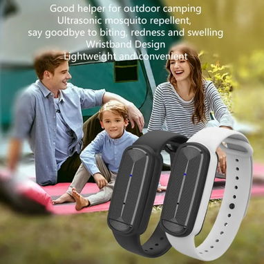 Pulsera antimosquitos ultrasónica recargable M90. Manilla antimosquito - 2/3