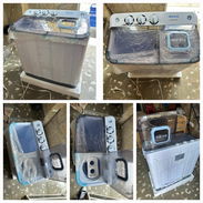 NUEVO CON TRANSPORTE Y GARANTÍA! Lavadora semi Milexus 7 kg Blanca - Img 54261154