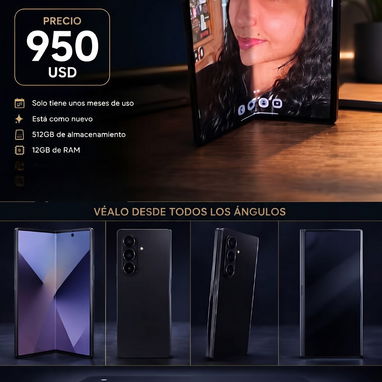 Samsung Galaxy Z Fold7 512GB / 12GB — Como nuevo, pocos meses de uso - Img 122983074