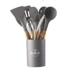 Juego de 12 utensilios de cocina de silicona profesionales TH 20 - Img 123463761