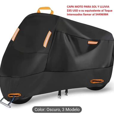 CAPAS DE MOTOCICLETAS CONTRA SOL Y LLUVIA !!! - 5/5