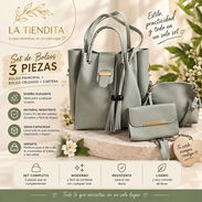 JUEGO DE CARTERAS DE 3 PIEZAS - Img 57645153