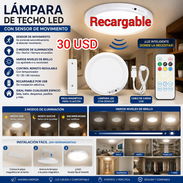 Lámparas recargables con sensor de movimiento - Img 57257444