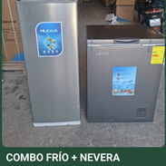 *COMBO FRÍO + NEVERA*   Refrigerador Milexus 6.5cuft y Nevera Milexus 6 cuft (SIN 🔑 )  505 usd 💵 con 🚘 incluído  Fact - Img 56054345