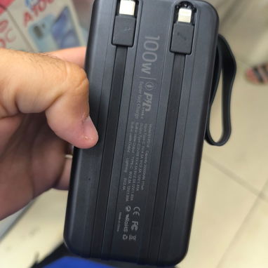 Cargadores portátil de 30 000 mha lmás nuevo y duro del mercado no se kede sin carga en el teléfono o ventilador portá - 5/6