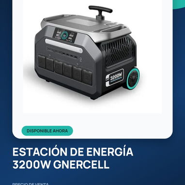 Estación de energía (Bluetti, Ampace, Oupes,Anker, Oukitel, Jacker,etc). Somos Mipyme, radicamos en Playa - 10/10