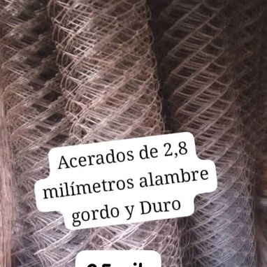 ROLLOS DE CERCA PERLE GALVANIZADA Y ACERADA 👉 TUBOS GALVANIZADO Y DE HIERROS 👉 MALLAS PARA POLLOS - 2/7