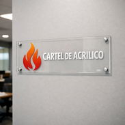 Cartel rectangular de acrílico - Img 55638789