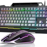 Combo de teclado y ratón para juegos AULA T102 - Img 57308016