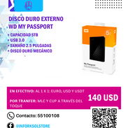 Disco Duro interno marca Western Digital modelo My Password de 5TB | 140usd - Img 45244327