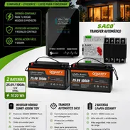 ⚡ KIT SOLAR: INVERSOR + BATERÍAS + TRANSFER ⚡ - Img 56810542