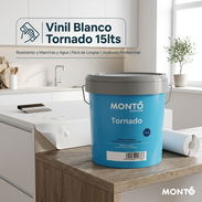 Vinil Blanco tornado Montó para interiores 15lts - Img 55765762