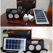 Lámparas + bombillos + panel  nuevo en su caja - Img 53600642