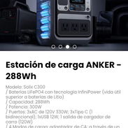 Estación de carga ANKER - 288Wh. Baterías LiFePO4 con tecnología InfiniPower (vida útil superior a baterías de Litio) - Img 56611496