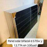 Paneles solares bifaciales d 570w y 13.77A - Img 56904837