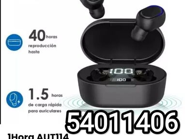 ¡¡Audífonos Bluetooth 1Hora AUT114 NUEVOS EN SU CAJA!! - Img main-image