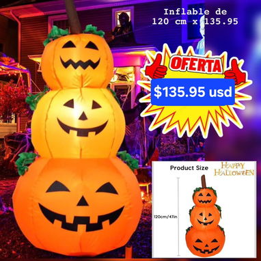 Inflables gigantes , y medianos para hallowen,  traídos de USA - 7/10