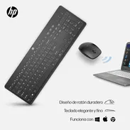 Combo  teclado y mouse HP - Img 55599047