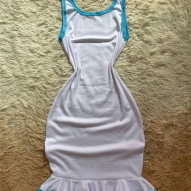 Vestidos cortos de vuelo combinados - 3/6