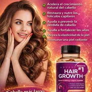 CÁPSULAS PARA EL CRECIMIENTO DEL CABELLO ✨ 💖 Con Biotina + Colágeno + OptiMSM - Img 56052944