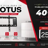 Soporte para televisores hasta 80 pulgadas fijos y giratorio base para televisor - Img 57926507