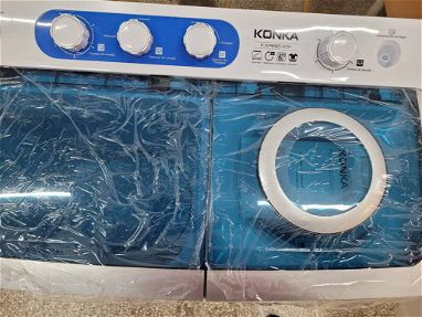 Lavadora semiautomática de 8.5kg nueva marca Konka con garantía. - Img 67207627