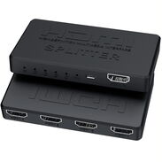 ⭕️ Splitter HDMI 4K de 4 Salidas NUEVO Spliter GAMA ALTA ✅ Divisor HDMI Súper Calidad a ESTRENAR Splitter 1x4 (4K) NUEVO - Img 44416006