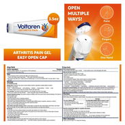 VOLTAREN: CREMA ANALGÉSICA PARA LOS DOLORES DE ARTRITIS DE 3.5 ONZAS - Img 50977477