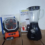 Combo, licuadora Milexus y ventilador recargable F6 - Img 55310291