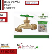 Llave 1/2 para jardín 1200 cup - Img 56208473