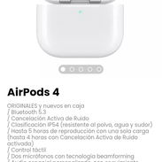 AirPods 4. Dos micrófonos con tecnología beamforming - Img 53438382