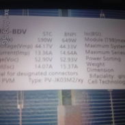 Panel Solar 590w - 649w Marca Jinko - Img 56939647