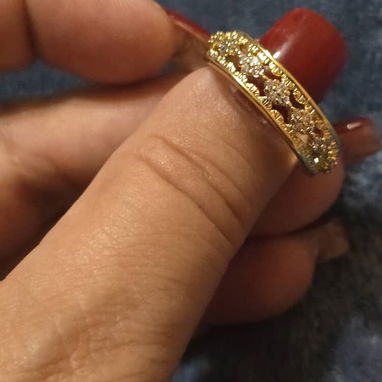 Anillos de oro laminado de 18 k, calidad garantizada - 3/3