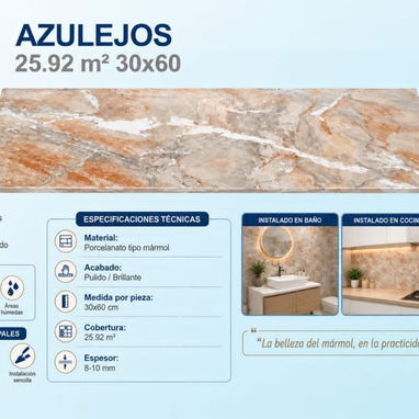 Azulejo de alta calidad ( 30x60) - 2/2