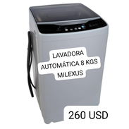Lavadora Automática 8 kgs Milexus – $260 - Img 54906572