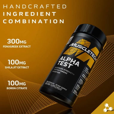 ALPHA TEST (MUSCLETECH) 120CAP-60SERV - Img 126322120