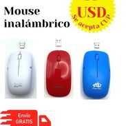 Mouse inalámbrico recargable. Mouse inalámbrico pilas - Img 45002788