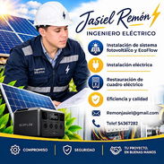 Instalación eléctrica, instalación de ecoflow, paneles y sistemas fotovoltaicos - Img 57638476