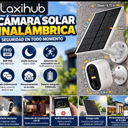 Cámara de seguridad con panel solar - Img 58041502