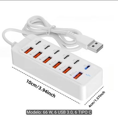 Extensión USB. Carga rápida - 2/2