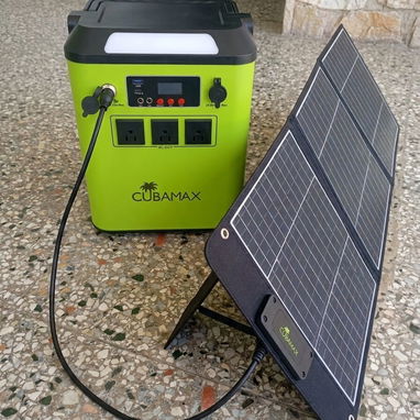 Estación portátil Cubamax XP-1001 con panel solar plegable de 120w - Img 121361198