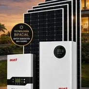 KITS SOLARES 5KW Y 10KW con montaje y sin montaje Incluyen Paneles Solares, Inversor y Baterías - Img 55931290
