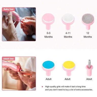 *Set para limado de uñas, de bebés y adultos* Precio: 13 usd En Víbora de 10 a 5 o se paga mensajería - 2/3