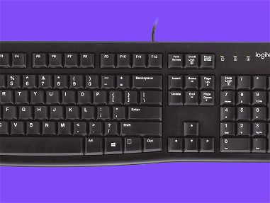 Juego de mouse y teclado para escritorio MK120 de Logitech, Negro talla única 53828661 - Img 65814969