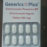 Clotrimazol óvulos 500mg 10tab FV 01/28 1000$ - Img 57783364