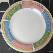 PLATO BLANCO GRANDE CON DISEÑO / LLAMAR O CONTACTAR POR WHATSAPP AL 5 483 6334 - Img 55278900