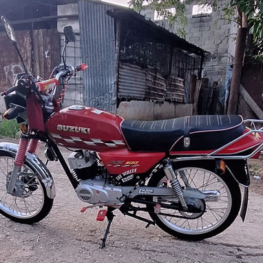 Ax 100 con chapa circulación y lista para pasear .estandar pero con magia .. - 6/6