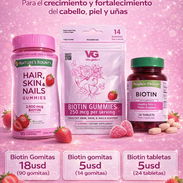 Biotin en gomitas y en tabletas - Img 54057580